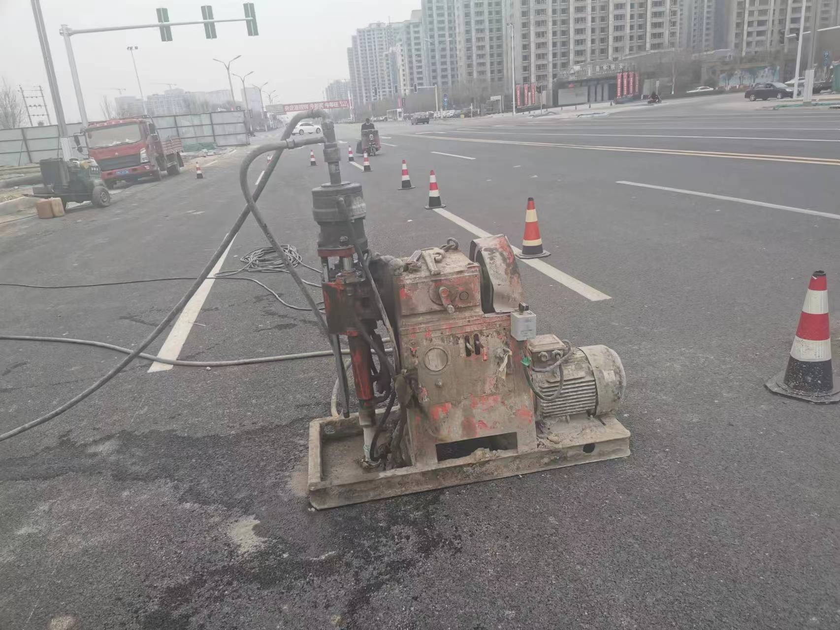南宝镇路基注浆